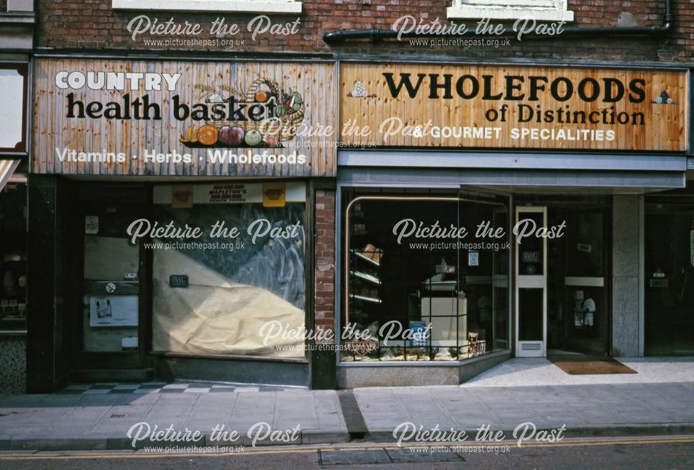 Health Food Shop, Middle Gate, Newark, c 1986