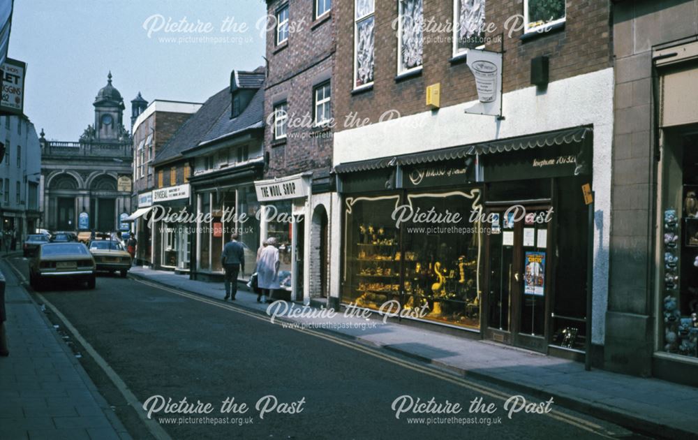 Shops, Stodman Street, Newark, c 1986