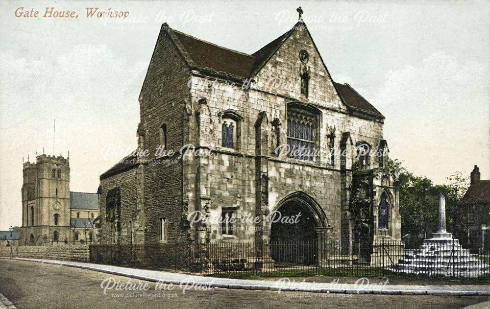Priory Gate House, Cheapside, Worksop, 1901