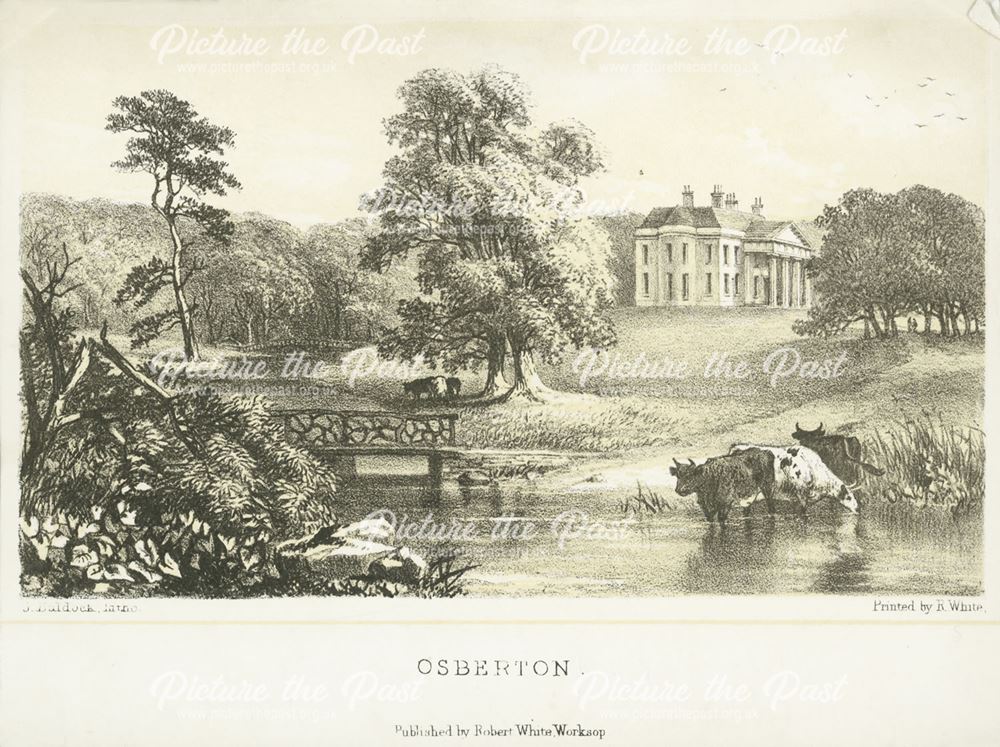 Osberton Hall, Osberton Park, Worksop, c 1900