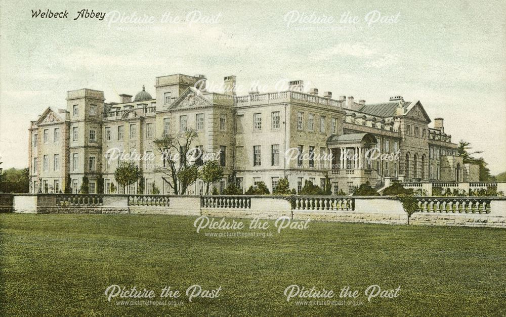 View of Welbeck Abbey, 1910