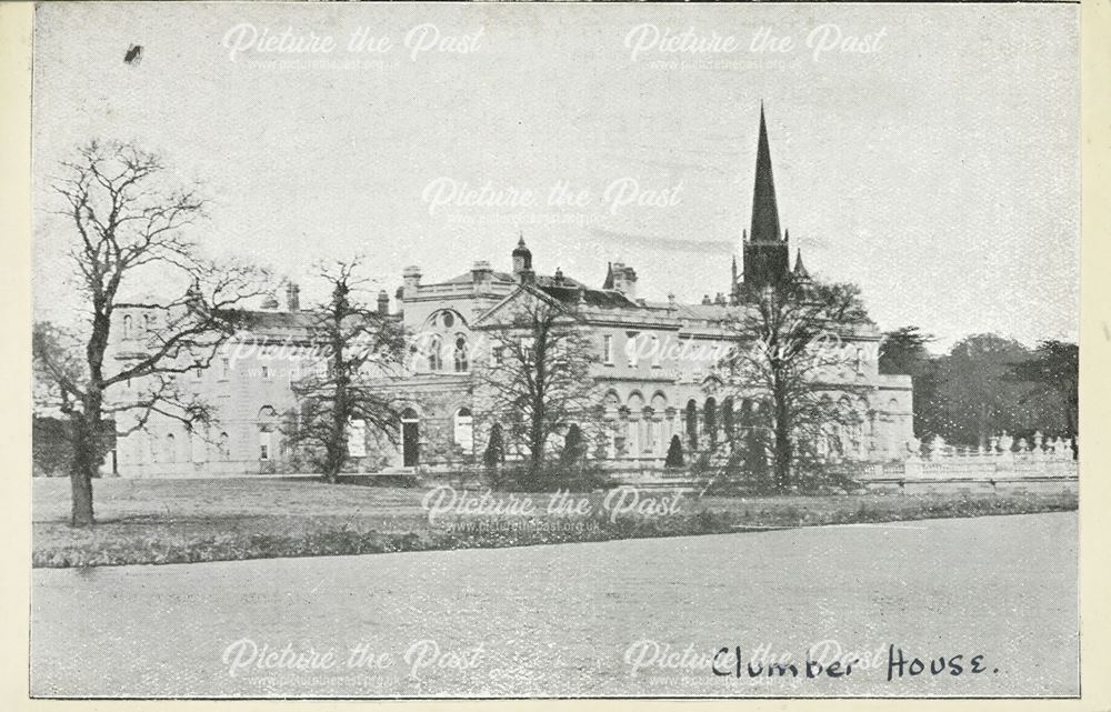 Clumber House, Clumber Park, Clumber, c 1900