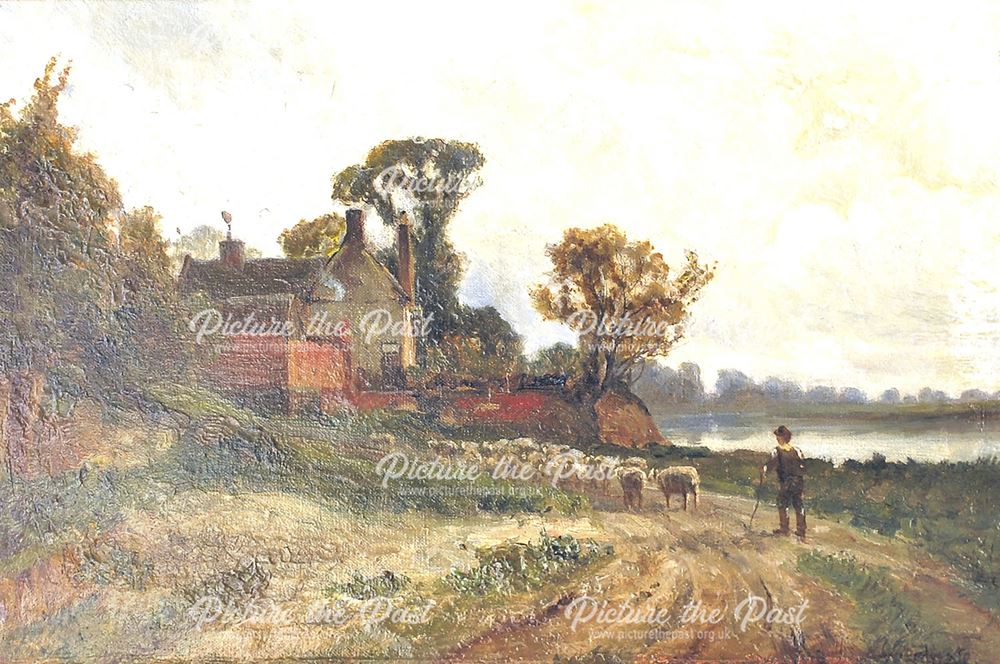 'The Manor House at Wilford', Wilford Lane, Wilford, Nottingham, c 1900
