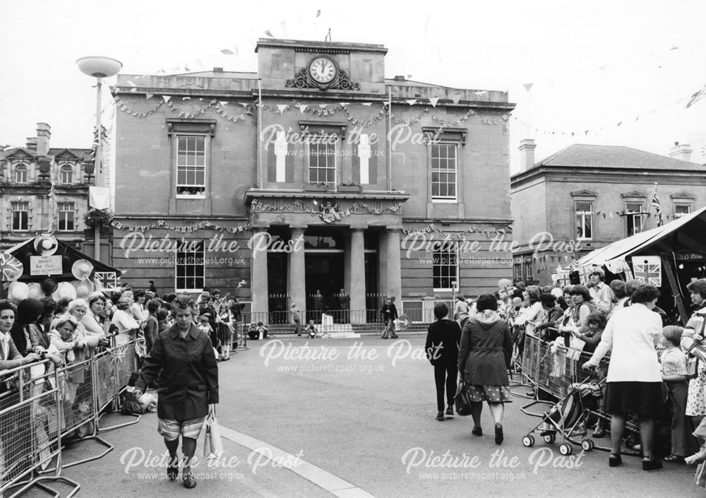 Town Hall and Market Place, 1977