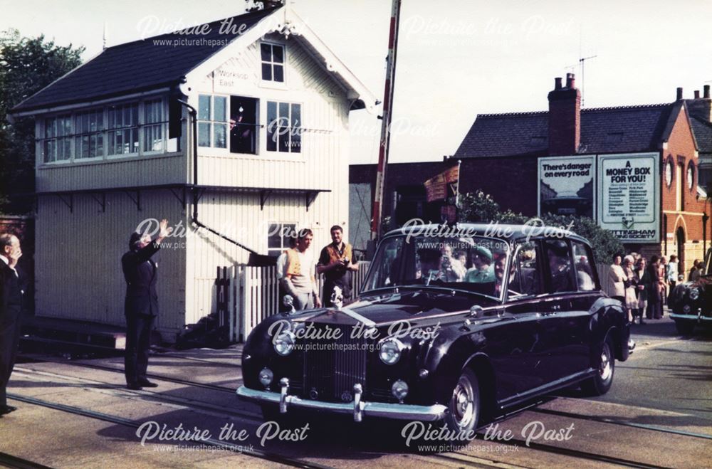 Queen's Visit to Worksop, 1981