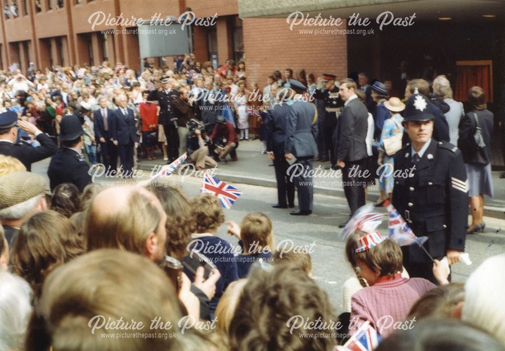 Queen's Visit to Worksop, 1981