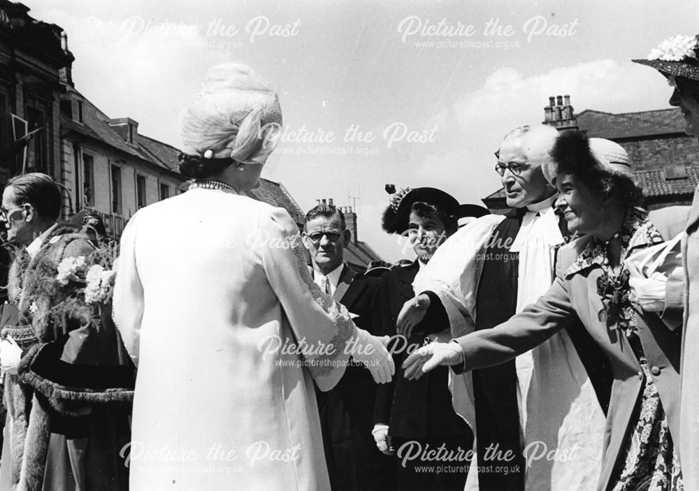 Visit of Queen Mother to Worksop, 1950