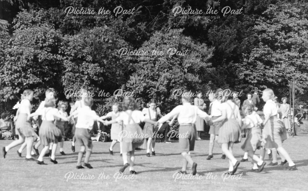 Kirklington Primary School Fete, Southwell Road, 1952