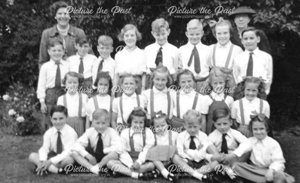 Kirklington Primary School Garden Fete, Southwell Road, 1956