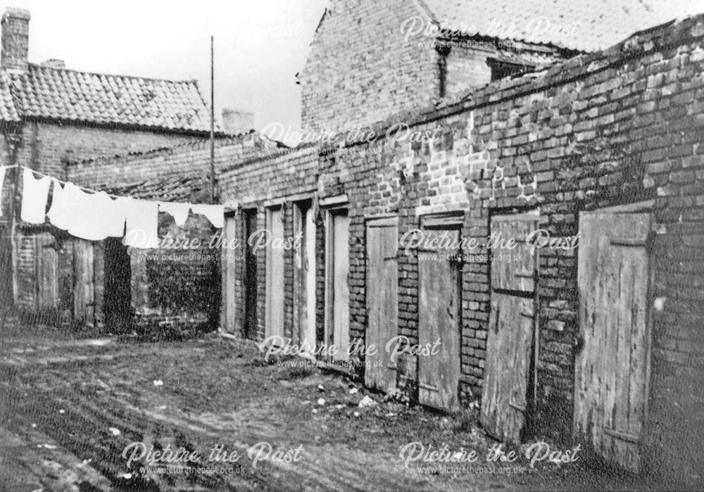 Communal Toilets, Chapel Yard, Bingham, c 1930