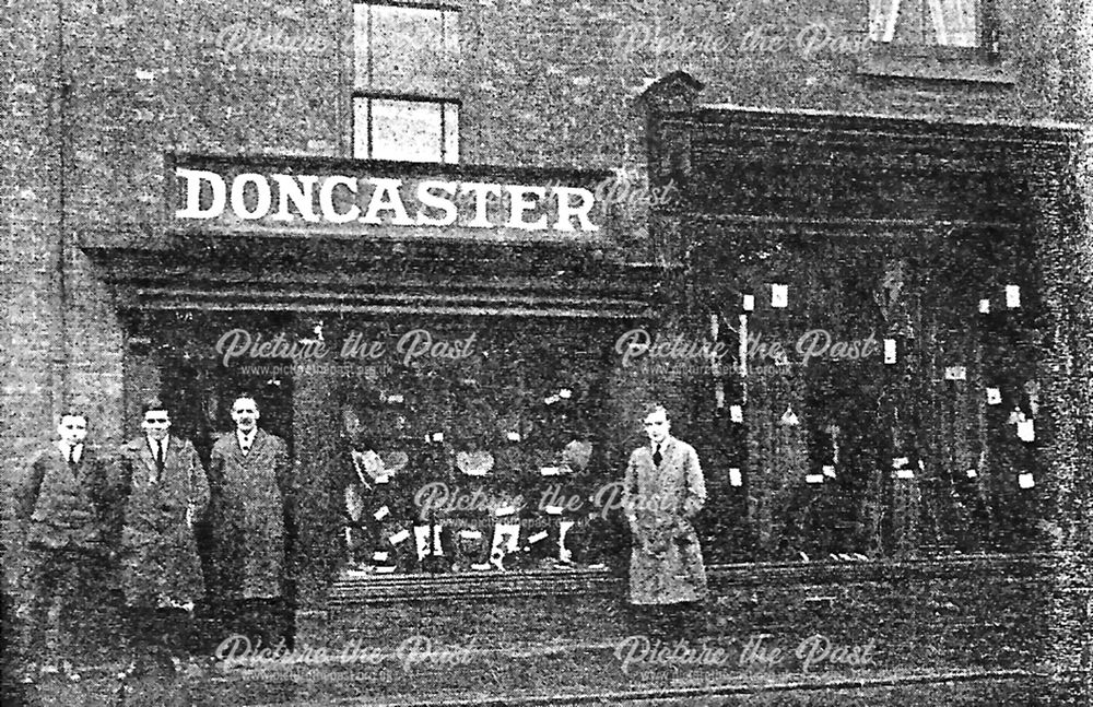 Doncaster General Outfitter and Draper Shop at Manchester House, Bingham, c 1920