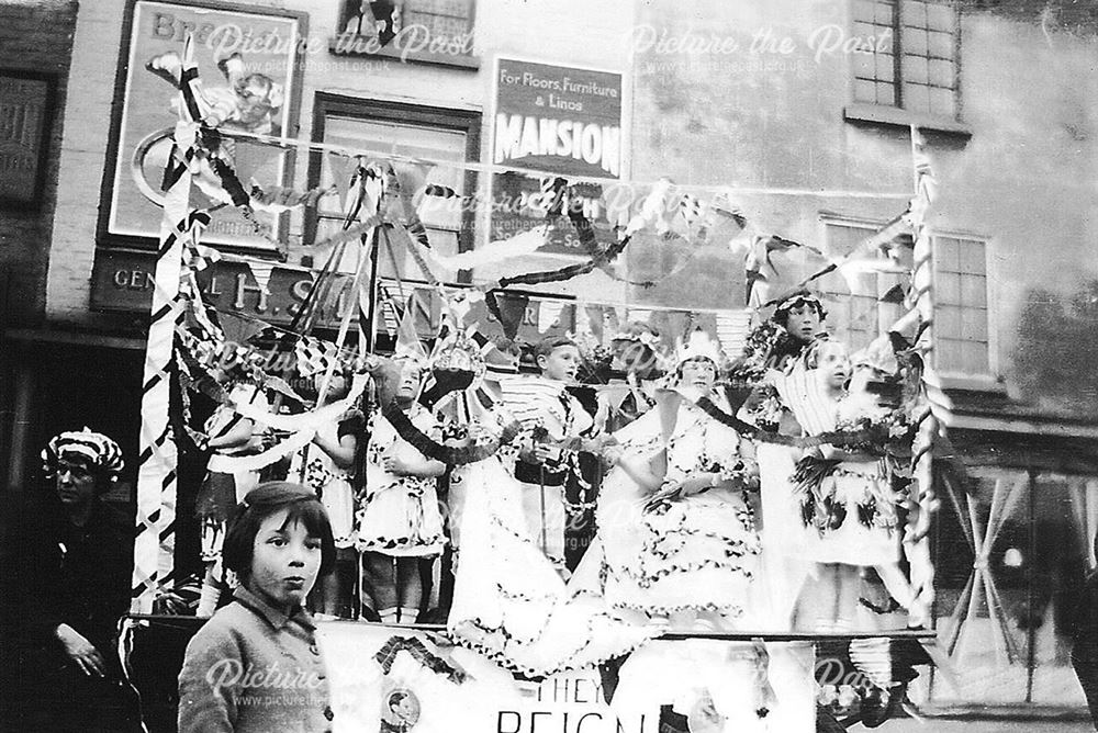 Celebration of George V Silver Jubilee, Market Place, Bingham, 1935