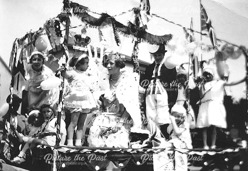 Celebration of George V Silver Jubilee, Market Place, Bingham, 1935