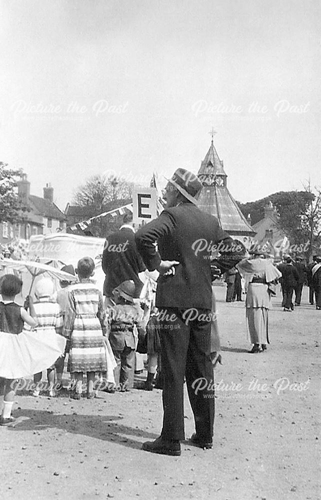 Celebration of George V Silver Jubilee, Market Place, Bingham, 1935
