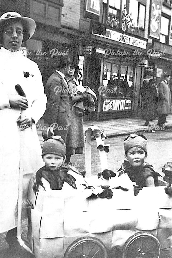 Celebration of George V Silver Jubilee, Market Place, Bingham, 1935