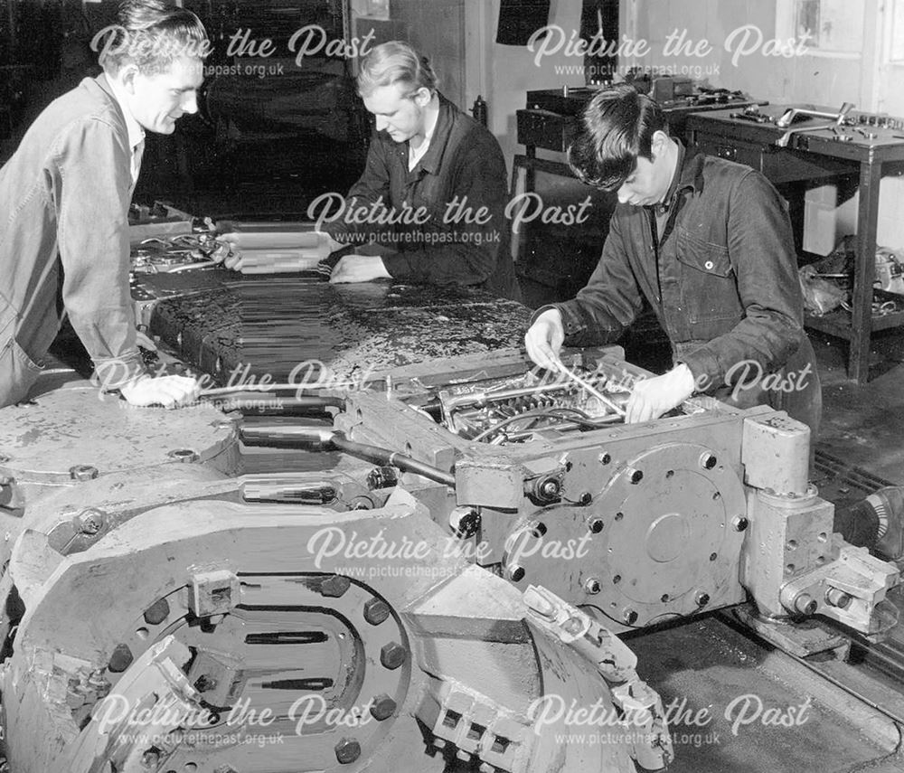 CMT Class at Hucknall Training Centre, Hucknall, 1965