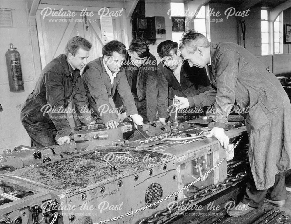 CMT Power Loader Class at Hucknall Training Centre, 1965