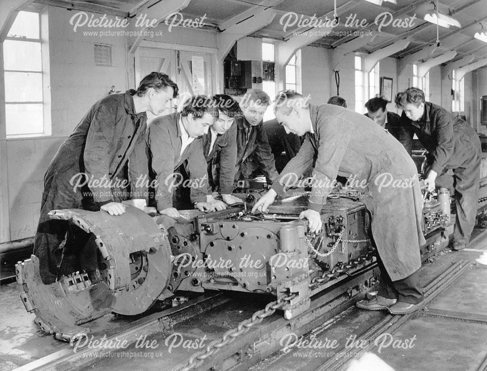 CMT Training at Hucknall Training Centre, 1965