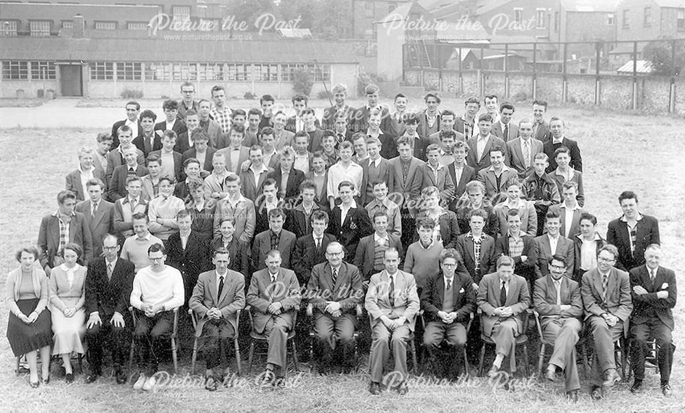 Group Photo, Hucknall Training Centre, 1957