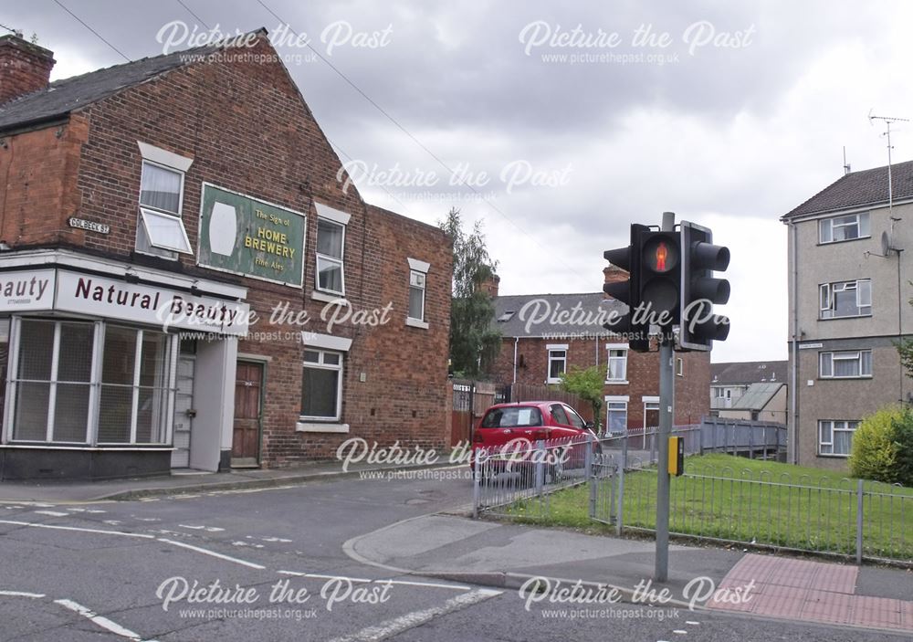 Corner of Gateford Road and Colbeck Street, Worksop, 2012