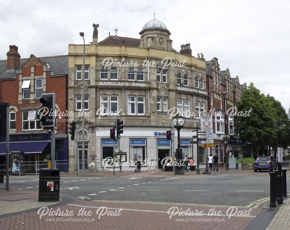 Corner of Newcastle Avenue and Bridge Street, Worksop, 2012