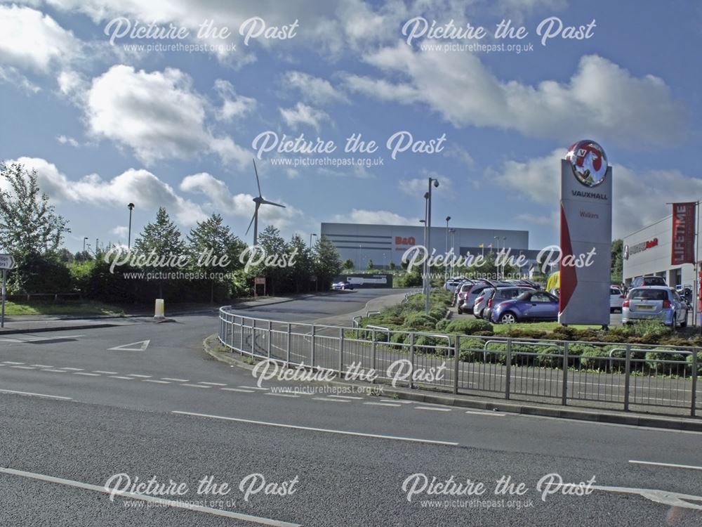 Site of Manton Colliery, Worksop, 2012