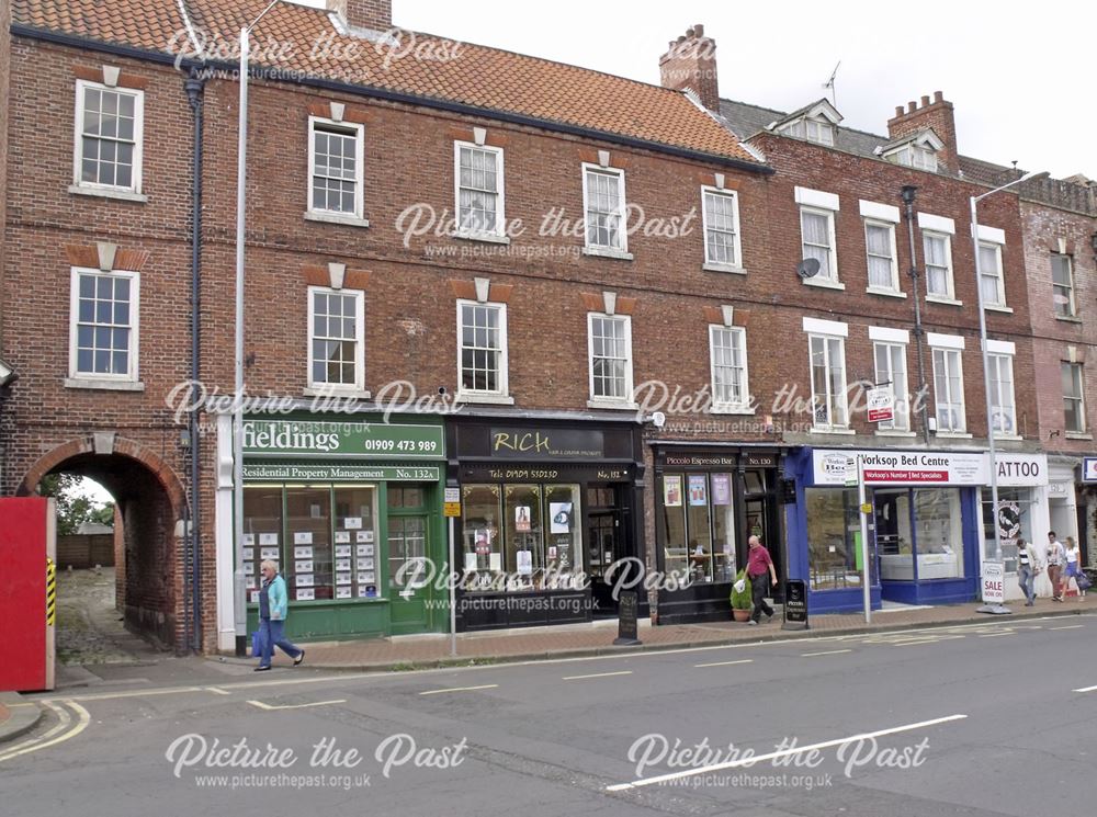 Shops, Bridge Street, Worksop, 2012