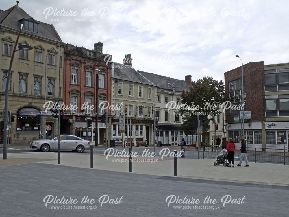 Corner of Bridge Street and Potter Street, Worksop, 2012