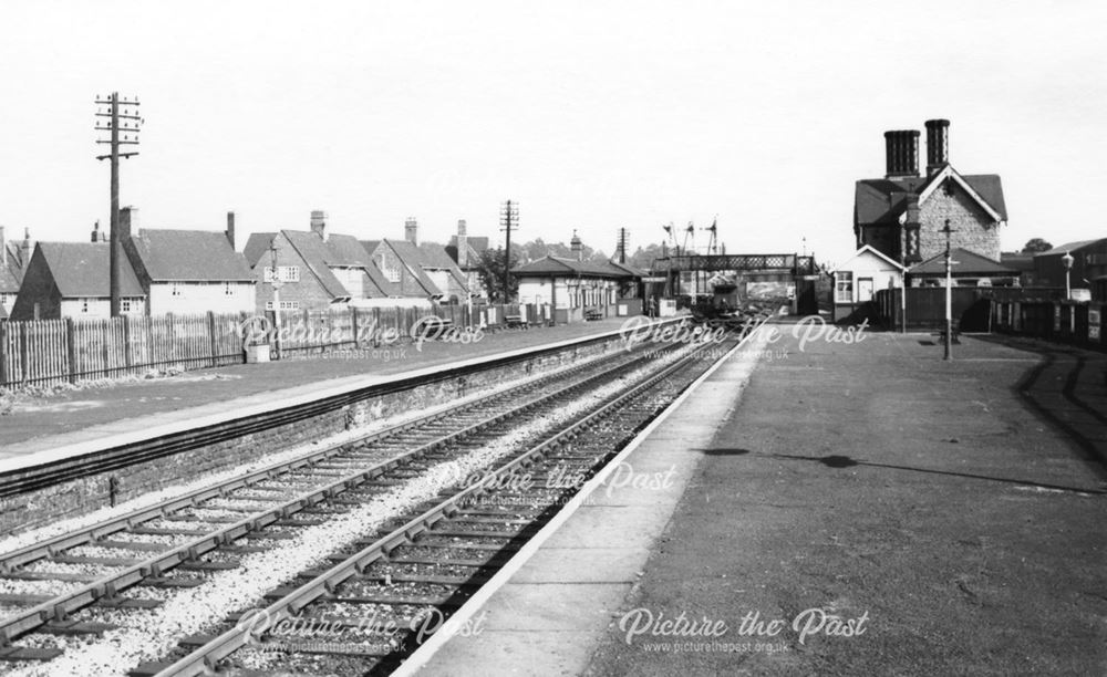 Basford North Station, Old Basford, Nottingham, c 1960
