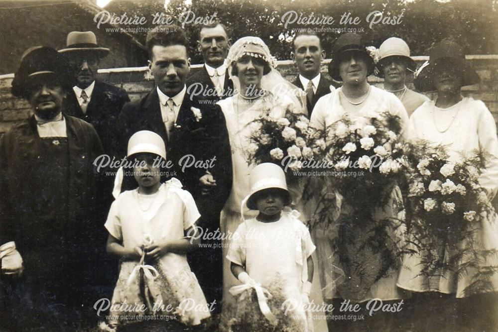 Wedding Day, Bingham, c 1930 ?