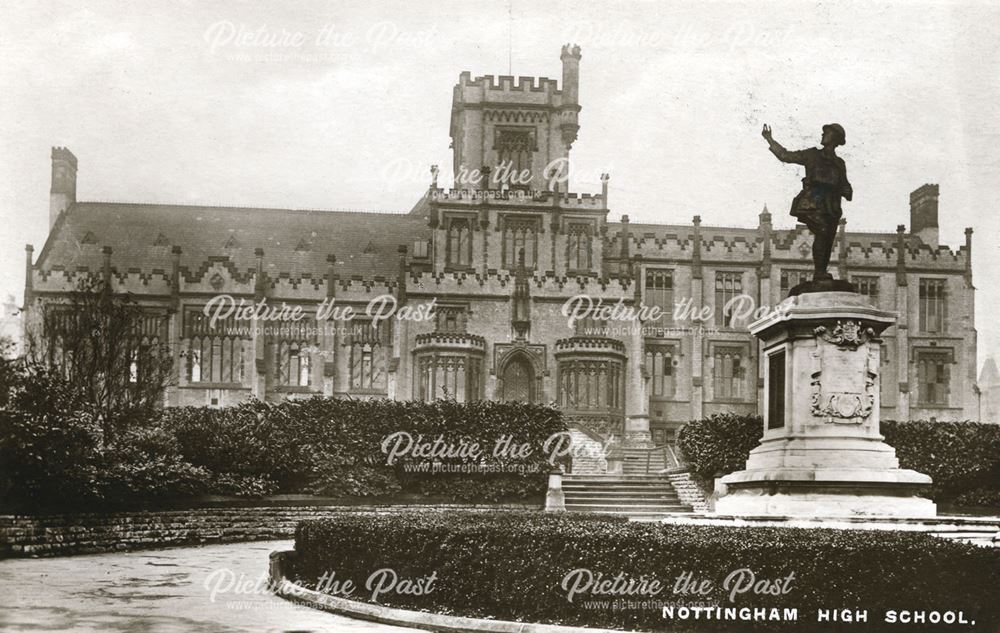 Boys High School, Nottingham, c 1930 ?