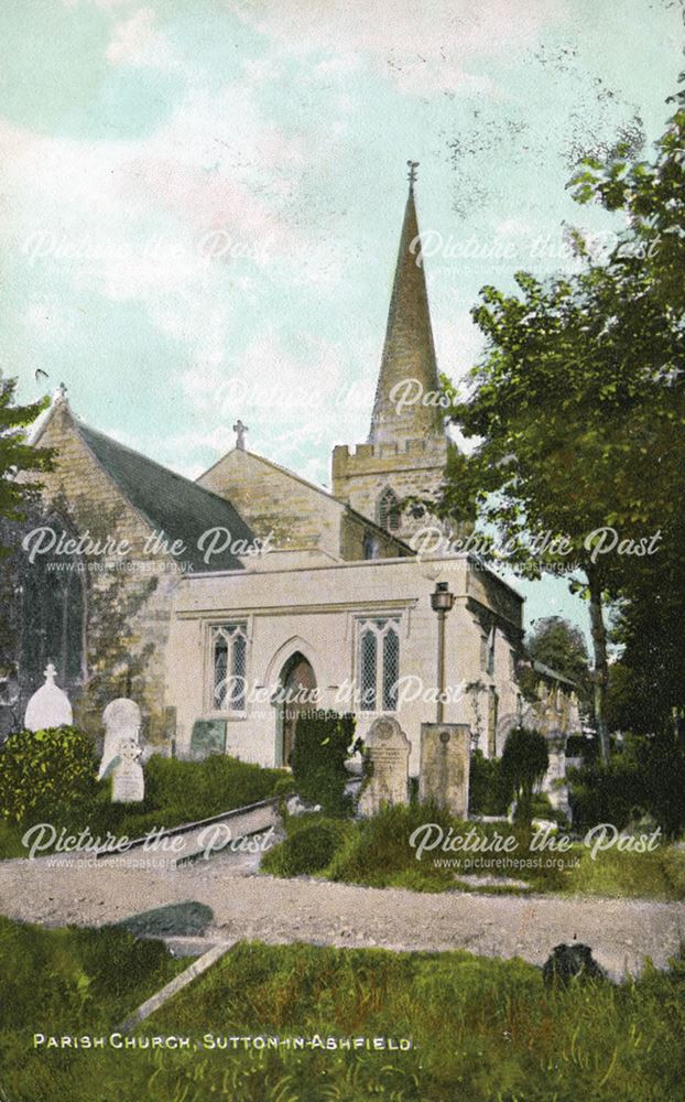 Sutton Bonnington Church, c 1900 ?