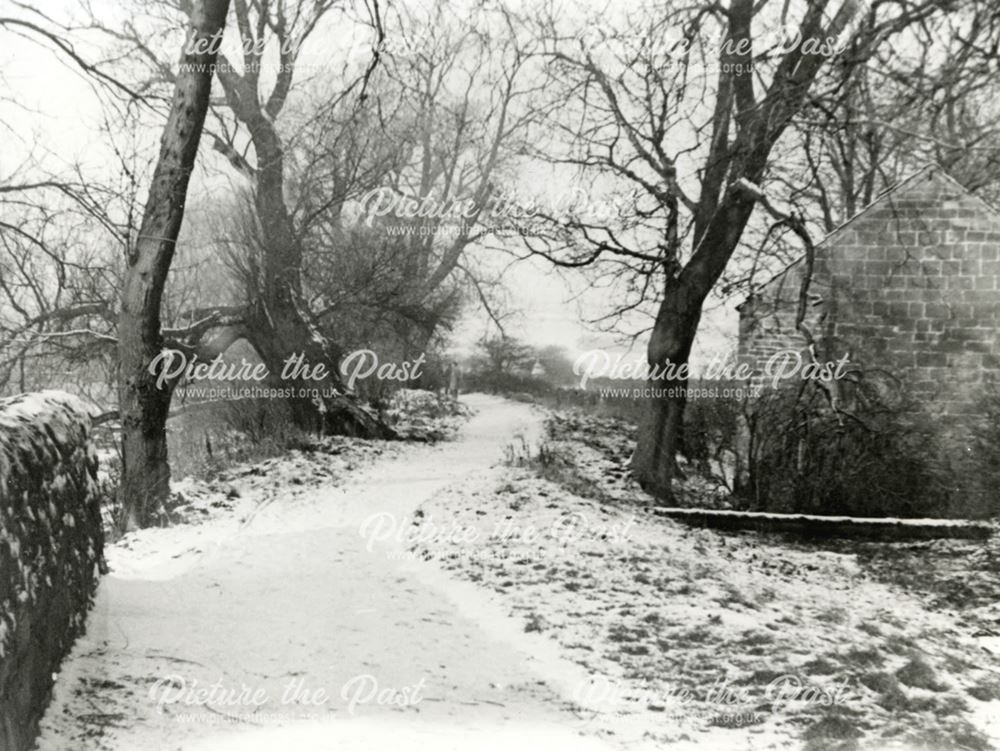 Unknown Lane, Mansfield, c 1953