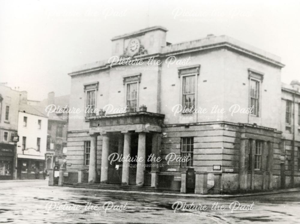 Town Hall, Market Place, Mansfield, c 1953