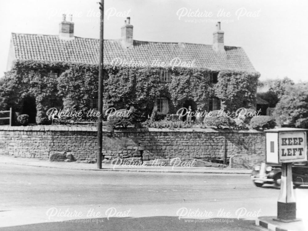 Chamberlain Cottages, Rock Hill, Mansfield, c 1953