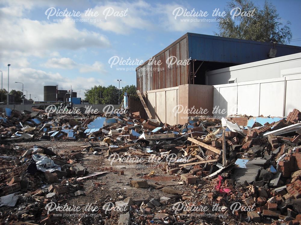 Site of Former Nottingham Co-op Building Works Department, Abbey Street, Lenton, 2012