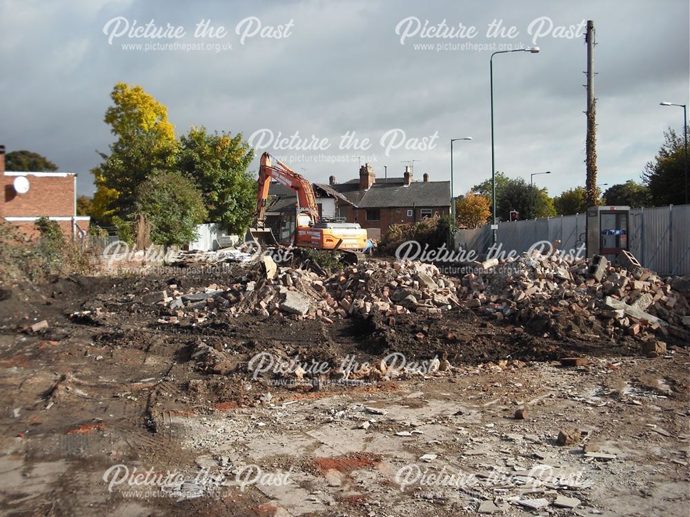 Site of Former Nottingham Co-op Building Works Department, Abbey Street, Lenton, 2012