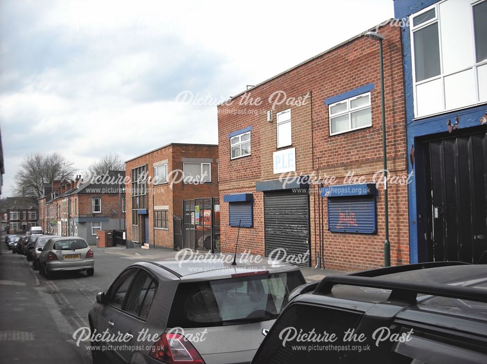 Factory Units Prior to Demolition, Prospect Place, Lenton, 2011