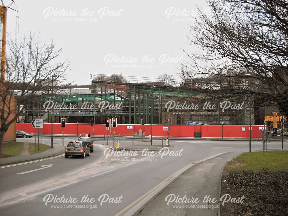 Construction of Cornerstone Church, Castle Boulevard, Nottingham, 2012