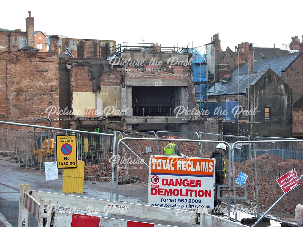 Site of Former Odeon Cinema, Angel Row, Nottingham, 2012