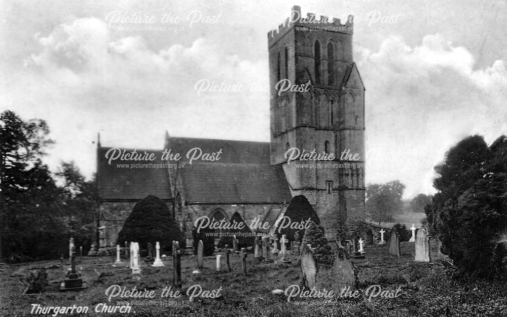 Church, Thurgarton, 1940-50s 