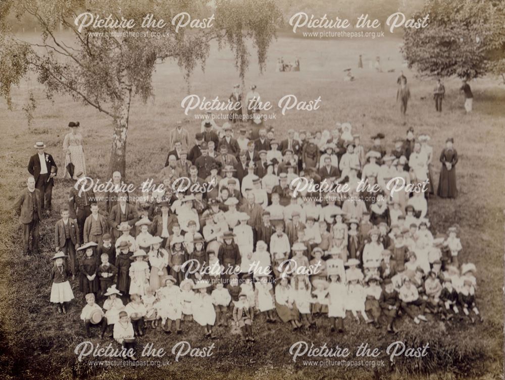 Coronation Party, Thurgarton, 1901