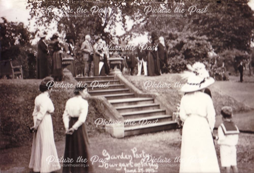 Mrs Upton's Garden Party, Thurgarton Priory, 1911 