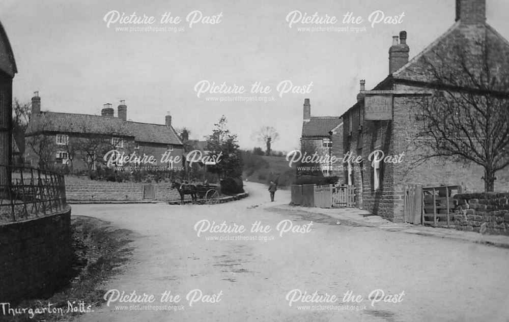 Thurgarton Cross Roads, early 1900s