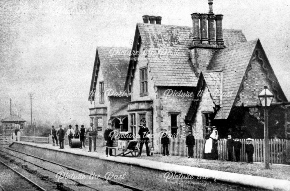 Railway Station, Thurgarton, c 1910