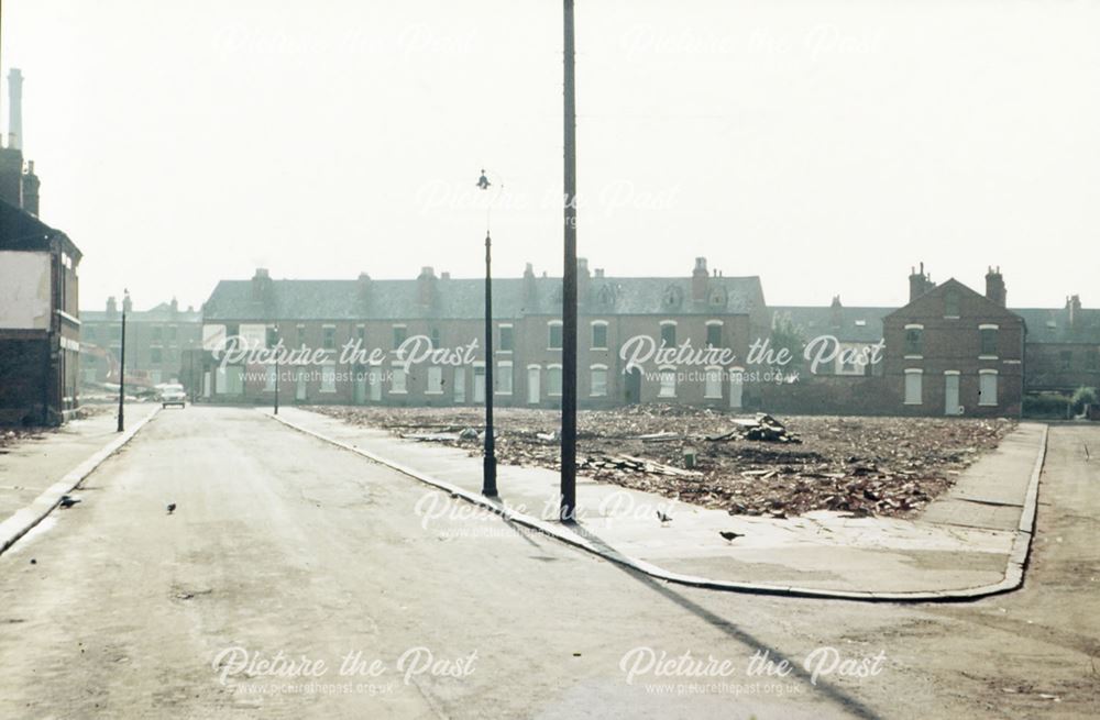 Demolition of The Meadows, c 1974