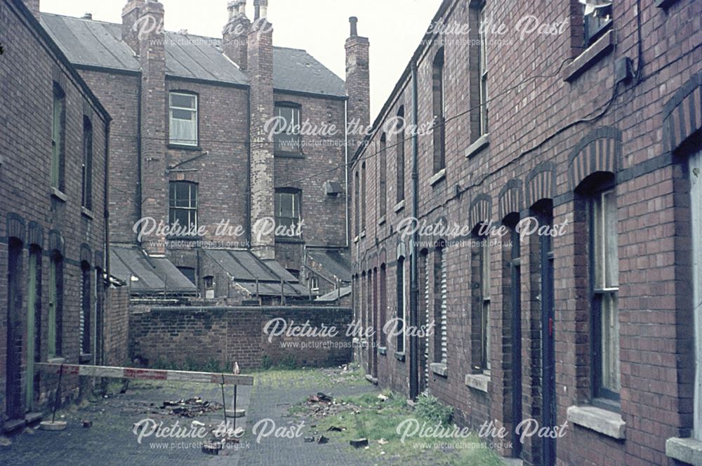 Demolition of The Meadows, c 1974