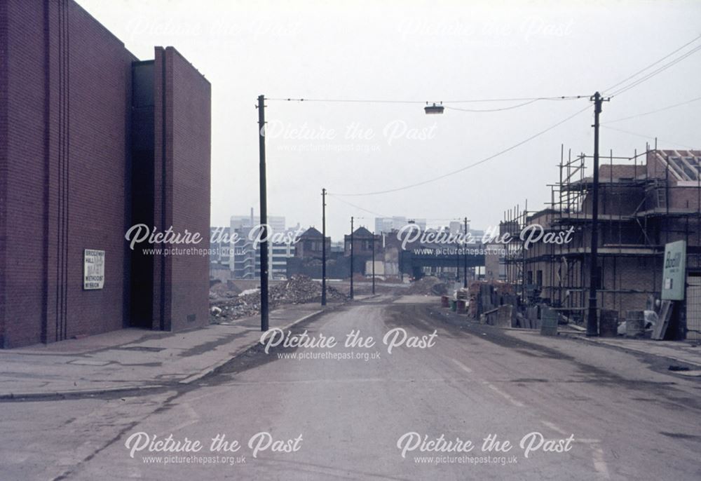 Demolition of The Meadows, c 1974