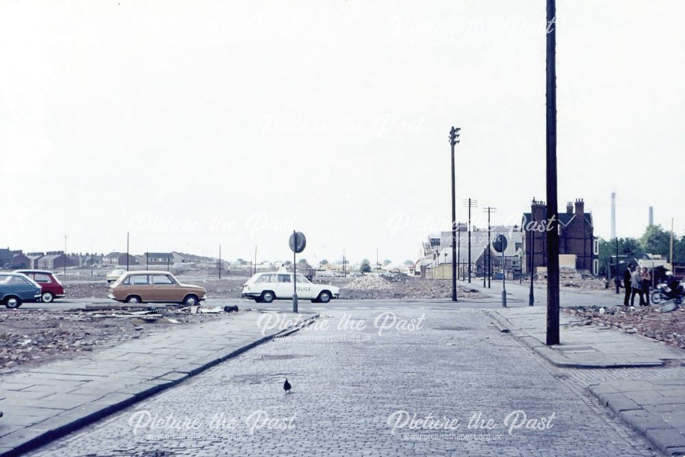 Demolition of The Meadows, c 1974