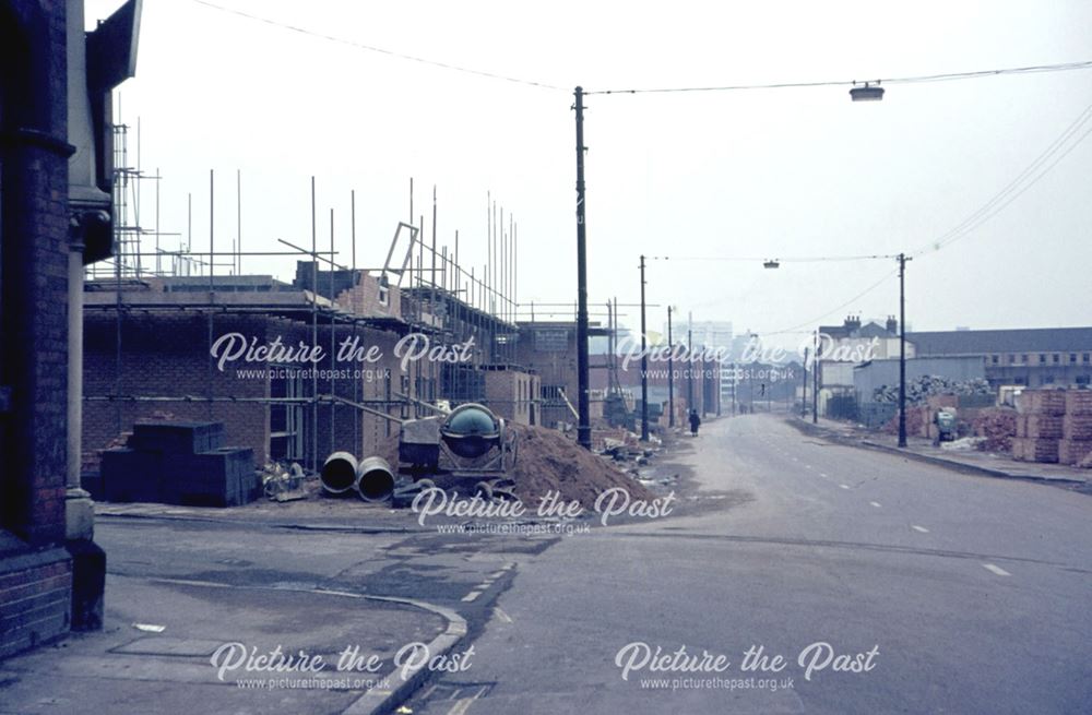 Demolition of The Meadows, c 1974